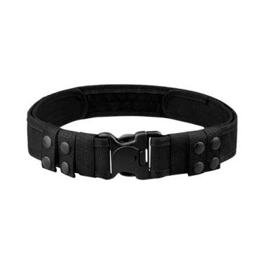 Imagem de Cinto Tático Masculino De Nylon Multifuncional Em Poliéster Trançado P