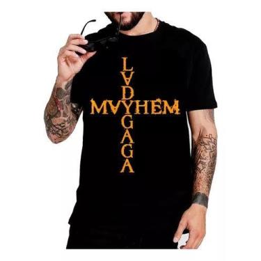 Imagem de Camisa Lady Gaga Show Mayhem Blusa Algodão Camiseta Unissex - Dinka, G