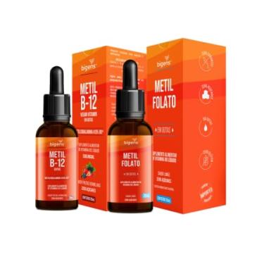 Imagem de Kit Metilcobalamina + Metilfolato em gotas, 20 mL, Biogens