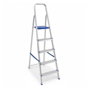 Imagem de Escada Aluminio 5 Degraus Real - REAL ESCADAS