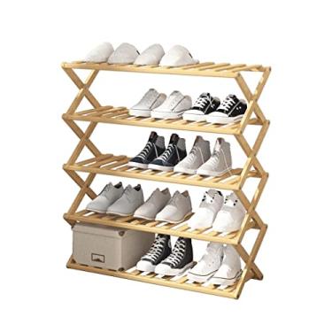 Imagem de HHHJQFAAT Sapateira independente multicamadas sapateira moderna simples sapateira rack de armazenamento econômico, sem instalação organizador de sapatos suporte de sapato