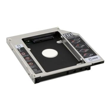 Imagem de KiBcsLic Gabinete Adaptador para Disco Rígido, Bandeja, Plug and Play, Suporte para Canal Duplo, Compatível com I, II e III de 2,5 polegadas, 12.6 Cm X 12.7 Cm X