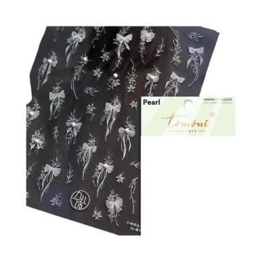 Imagem de Adesivos De Unha 5D Borboleta Vermelha Fênix Andorinha Decalques De Ma