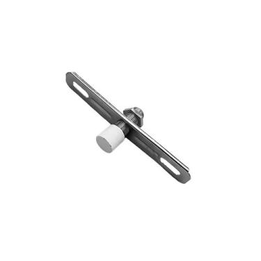 Imagem de Travessa metalica p/ tapa furo branca c niple - TRYBO DESIGN