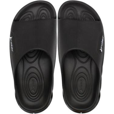 Imagem de Chinelo Slide Rider R Power Lite Vazado Macio Masculino, 40, Preto