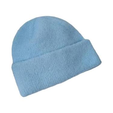 Imagem de Gorro De Acrílico Quente De Inverno Para Mulheres, 6 Cores, VISROVER S