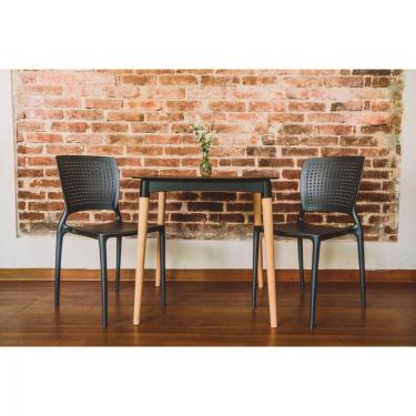 Imagem de Cadeira Tramontina Safira Grafite em Polipropileno