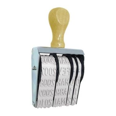 Imagem de Datador Manual de Borracha 10mm para Carimbos - DataKanji