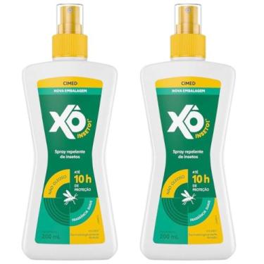 Imagem de Kit 2 Repelente Xô Inseto Spray 200ml - Cimed