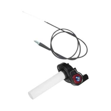 Imagem de Conjunto De Punhos De Acelerador De 22mm Com Cabo Para Motocicletas E 