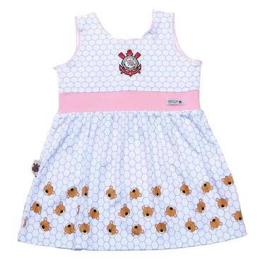 Imagem de Vestido Bebê Corinthians Ursinhos Oficial