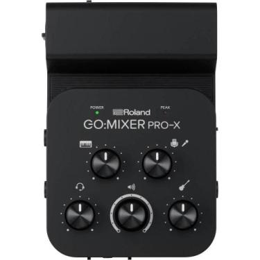 Imagem de Interface De Audio Go Mixer Pro X Roland Cor Preto - NoBrand, Preto