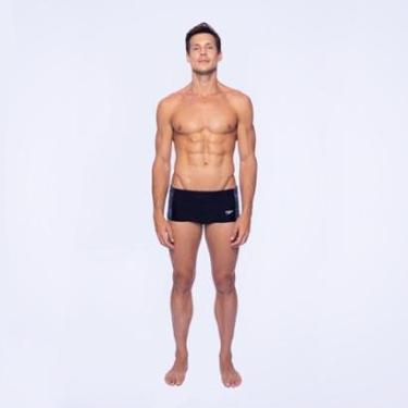 Imagem de Sunga Tradicional Comunidade - AZUL NOTURNO PRETO-Masculino