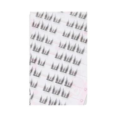 Imagem de Cílios Postiços Reutilizáveis Estilo Coreano Para Meninas, Sem Cola, N