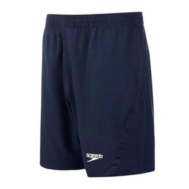 Imagem de Bermuda Masculina, Speedo, Quick, Tecido Stretch com Recortes em Mesh e Secagem Rápida Fastdry, tamanho G - Marinho
