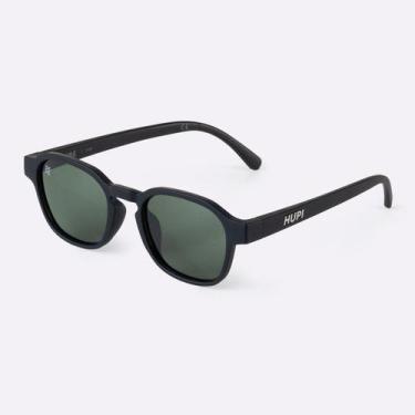 Imagem de Óculos HUPI Vibe Preto Lente Verde, Preto, Verde, UNICO