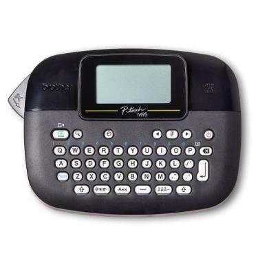 Imagem de Rotulador eletrônico Preto PTM95BKBP com 3 fitas, BROTHER  BROTHER