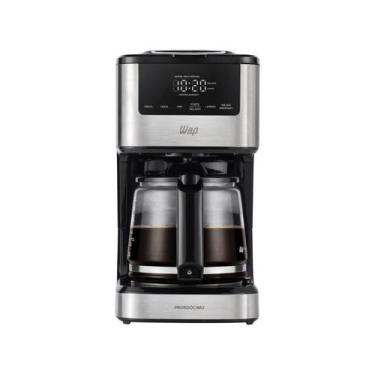Imagem de Cafeteira Elétrica Wap Aroma WCD1500 38 Xícaras Preto e Cinza FW010084