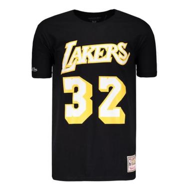 Imagem de Camisa Mitchell & Ness NBA Los Angeles Lakers Masculina-Masculino