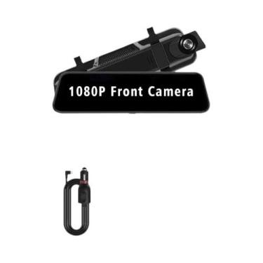 Imagem de Câmera Veicular Com Tela IPS De 10 Polegadas 4K 2160P GPS WiFi Com Dup