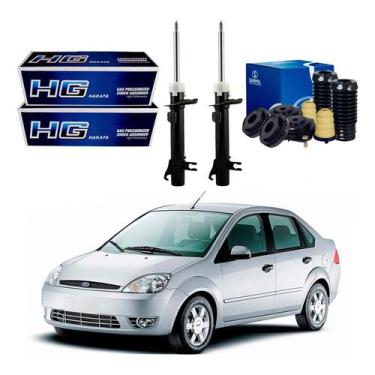 Imagem de Kit Amortecedor Dianteiro Fiesta Sedan 1.0 1.6 2003 A 2006 - Nakata