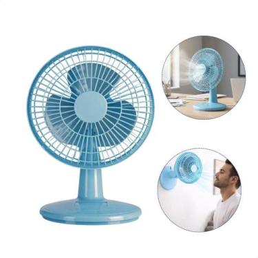 Imagem de Mini Ventilador Turbo 20cm 220V Portátil Silencioso Potente Compacto -