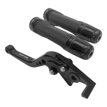 Imagem de Kit Manete E Manopla Pegasus Stark Moto Honda Biz 125 Disco - Stark Ra