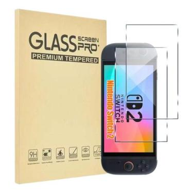 Imagem de 2 Películas De Vidro Glasspropara Nintendo Switch 2 - NoBrand