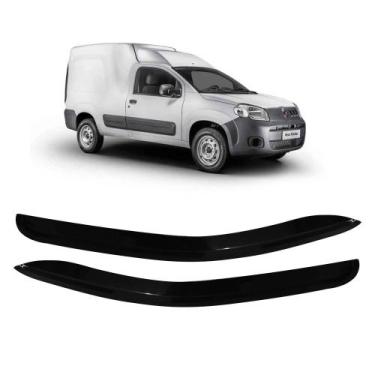 Imagem de Calha Defletor Chuva Fiat Fiorino 2014 2015 2016 2017 2pts - ECOFLEX