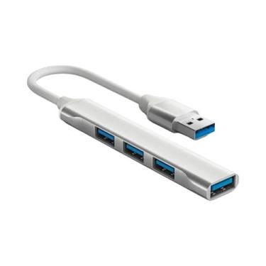 Imagem de Hub USB C 3.0 De 4 Portas, Extensor Tipo C, Estação De Docking OTG Par