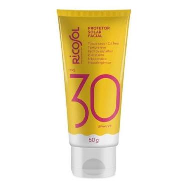 Imagem de Protetor Solar Facial Ricosol Fps 30 Vegano 50g