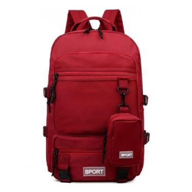 Imagem de Mochila Amerika Pocket 23L Oxford Notebook 15.6 Bag Multiuso Trabalho 