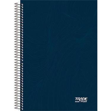 Imagem de Agenda Trade Plus 2026 Anual Espiral 196 Folhas, Azul