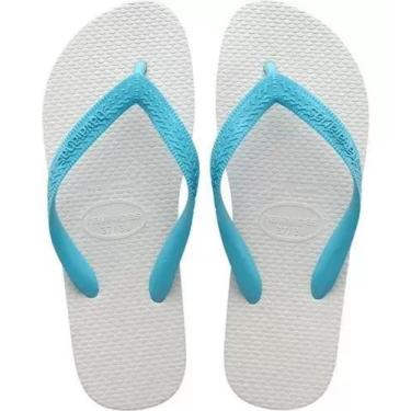 Imagem de Chinelo Havaianas Tradicional Adulto Branco basico tam 41/42