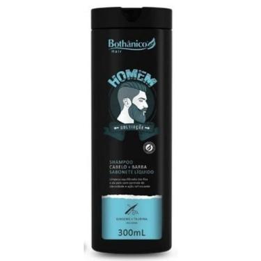 Imagem de Shampoo Homem Cabelo E Barba 300ml Bothânico - Bothanico