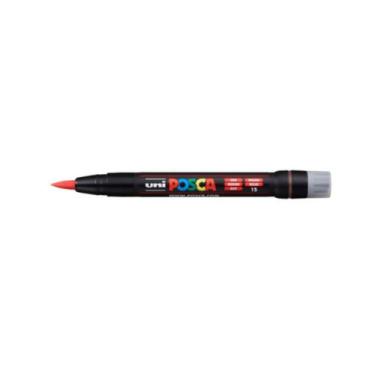 Imagem de Caneta Uni Posca Brush PCF-350 - Uni-ball, Vermelho