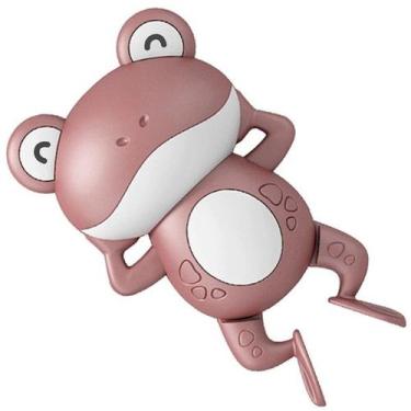 Imagem de Sapinho para Banho Aqua Sapo a Corda Polibrinq AN2009, Rosa