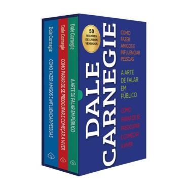 Imagem de Box dale carnegie - desenvolvimento pessoal, comunicação e relacioname