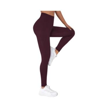 Imagem de Leggings Femininas De Alta Elasticidade Super Macias, Não Transparente