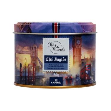 Imagem de Lata de Chás do Mundo Inglês 50g Chamel