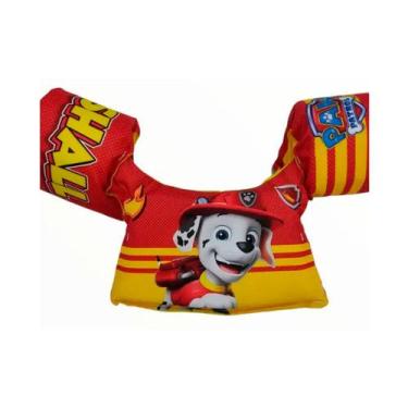 Imagem de Boia Infantil Colete Homologado Nash Patrulha Canina Marshall, 10 a 25