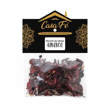 Imagem de Pacote de ervas hibiscos 25g - casa fé
