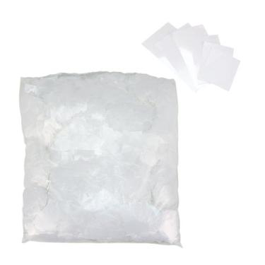 Imagem de Papel Picado Chuva De Prata Branco Pacote de 1kg Para Maquina Sky Pape