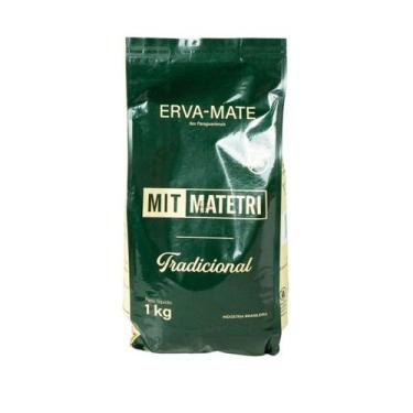 Imagem de Erva-Mate Matetri Tradicional 1kg  Sem Adição de Açúcar, Sabor Autênti