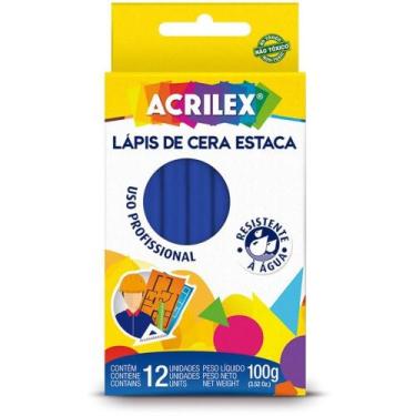 Imagem de Lápis Estaca Azul - Acrilex