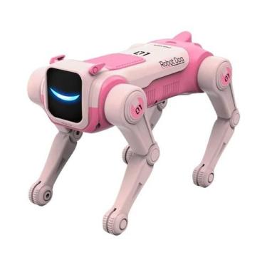 Imagem de Cão Robô RC Interativo Inteligente Com Controle Remoto, Brinquedo Bión