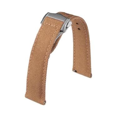 Imagem de Pulseira De Relógio De Nylon Impermeável Com Liberação Rápida 20mm 22m