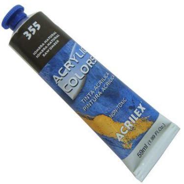 Imagem de Tinta Acrilica Acrilex 59 ml Sombra Natural 13160 - 355