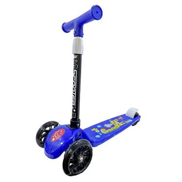 Imagem de PATINETE DOBRAVEL RODA P E LUZ - Azul