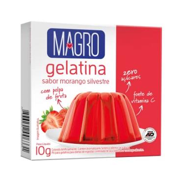 Imagem de Lowcucar Gelatina Magro Com Sucralose Morango Silvestre